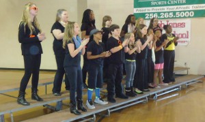 Auditions for the Madison City Sixth-Grade Honor Chorus will be held on Jan. 31 at Mill Creek Elementary School. This photo shows the 2013 honor chorus performing at the arts festival. (RECORD PHOTO/GREGG PARKER) 