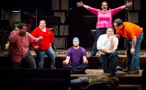 Comic Science Improv members range in experience from theatre veterans to novices and from teenagers to retirees. (CONTRIBUTED) 