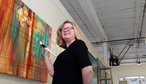 Angela True is one of the new artists in Lowe Mill's North Wing at Studio 2048. Lowe Mill's grand opening for the North Wing will be held Dec. 20 from noon to 6 p.m. (CONTRIBUTED) 