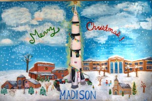 In second place, "Merry Madison" was created by Discovery students Ange Long, Katie Pruden and Grace Palenapa. (CONTRIBUTED) 