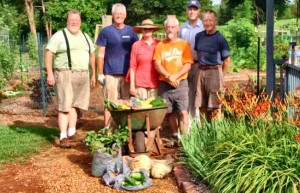 These Master Gardeners proudly show vegetables gathered from a community garden. Local residents can train to become a Master Gardener with the Winter Tri-County Master Gardener Course that starts Feb. 5. (CONTRIBUTED) 