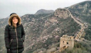 Mel Siroky and her fellow travelers enjoyed the isolated sections of the Great Wall of China. (CONTRIBUTED) 