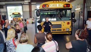 Madison City Schools has an immediate need for bus drivers. This photograph shows a meeting at the transportation center at 217 Westchester Road. (CONTRIBUTED) 