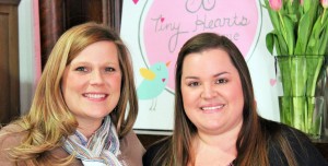 Lacey Simpson, at left, and Kiley Cassady have opened Tiny Hearts Boutique in Clay House at 16 Main St. in downtown Madison. (CONTRIBUTED) 