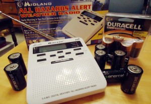 Batteries and weather radios are only a couple of items covered during Alabama's Sales Tax Holiday for Severe Weather Preparedness on Feb. 20-22. (RECORD PHOTO/GREGG PARKER) 