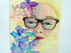 This portrait by Nicollette Pruitt at Bob Jones High School will be among hundreds of other pieces of art at Madison City Schools Spring Fine Arts Gala on April 30. (CONTRIBUTED) 