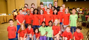 International Master Danny Rensch, back row, visits with Madison youth at the 2015 National Elementary Chess Championship in Nashville in May. Rensch will instruct at the Summer Knights Chess Camp at Rainbow Elementary School on July 22-24. (CONTRIBUTED) 