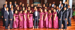Alabama A&M University Choir members performed in a joint international choir in Medellin, Colombia. (CONTRIBUTED) 