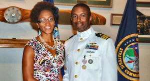 Arica and retired U.S. Navy Commander Virgil Whitlow have been married 21 years. (CONTRIBUTED) 