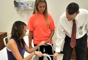 High school students in dual enrollment courses, like these students in healthcare courses, can benefit from $600,000 in funding that Calhoun Community College recently received. (CONTRIBUTED) 