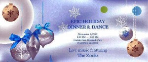EPIC (Exceptional People In Community) will host its first annual "Family Holiday Dinner & Dancing" on Nov. 6 at Holiday Inn - Research Park. (CONTRIBUTED)