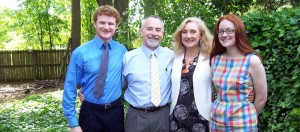 Tami Hubbard Grant (second from right) and John Grant are parents of Russell and Lauren Grant. (CONTRIBUTED) 