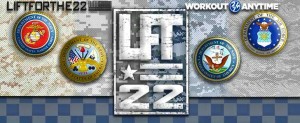 Workout Anytime is participating in the "Lift for the 22" campaign to give free, one-year gym memberships to 22 local veterans. (CONTRIBUTED) 