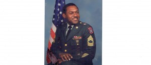 Retired First Sargent Carlos F. Woods. CONTRIBUTED