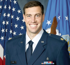 Major Dr. Douglas Downey is shown during his time in the U.S. Air Force. CONTRIBUTED
