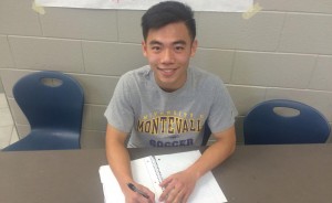 James Clemens center midfielder and Montevallo-bound Kai Pham became the first player from the school to sign a soccer scholarship. CONTRIBUTED