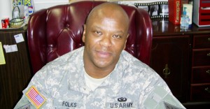 Retired Sergeant Major Eugene Folks Jr. 