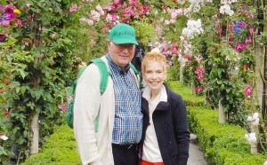 Colonel Henry Pugh and Dr. Gaylen Pugh visited Butchart Gardens in Vancouver, British Columbia during an Alaskan cruise. CONTRIBUTED
