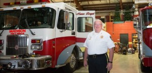 For about six weeks, Fire Chief Ralph Cobb has been on administrative leave from Madison Fire & Rescue Department. RECORD PHOTOS/JFD DESIGN & PHOTOGRAPHY