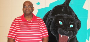 Willie Toney is a big fan of the Panthers at Discovery Middle School. Toney is the 2016 Staff Member of the Year at Discovery. CONTRIBUTED