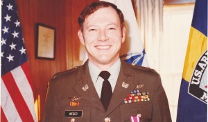 This photograph was taken in the earlier years of Chief Warrant Officer 4 (CW4) Ralph Weber's military career. CONTRIBUTED