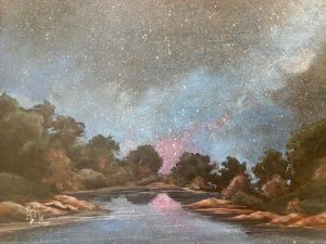 Madison City Community Orchestra will present Gustav Holst's "The Planets" at Madison United Methodist Church on Oct. 30. This painting by Sandy Sparks is among numerous ones in the silent auction. CONTRIBUTED 