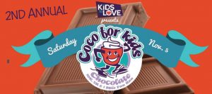 Sponsored by Kids to Love, the second annual Coco for Kids event will be held on Nov. 5 in Cummings Research Park. CONTRIBUTED