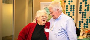 Participants at a CornerStone Initiative conference share a laugh. CONTRIBUTED