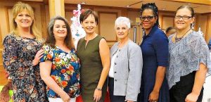 Several women recently completed the fall semester of classes with Christian Women’s Job Corps of Madison County Inc. CONTRIBUTED
