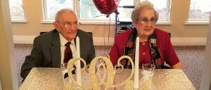 E.J. and Frances Sims celebrated their 75th wedding anniversary on Dec. 28. CONTRIBUTED