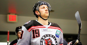 Sy Nutkevitch plays center for the Huntsville Havoc. CONTRIBUTED