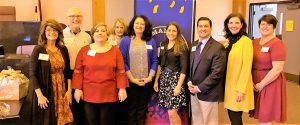 Committee members are Gayle Milam, from left, Dennis Sanders, Tina Beacraft, Paula Cushman, Becky Ramsey, LeAnne Letize McGee, Peter Alvarez, Debbie Overcash and Janoe Stauch. CONTRIBUTED