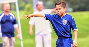 Reid Staples plays soccer with the Madison Arsenal U-10 club. CONTRIBUTED 